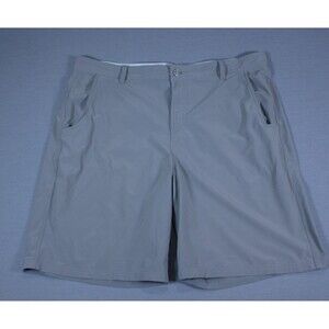 Free Fly Shorts Mens Gray Performance Stretch Chino Golf Quick Dry Casual Sz 38